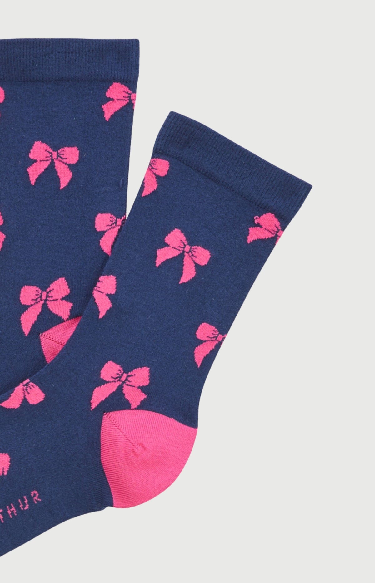 Chaussettes en coton Femme Rosie marine 2
