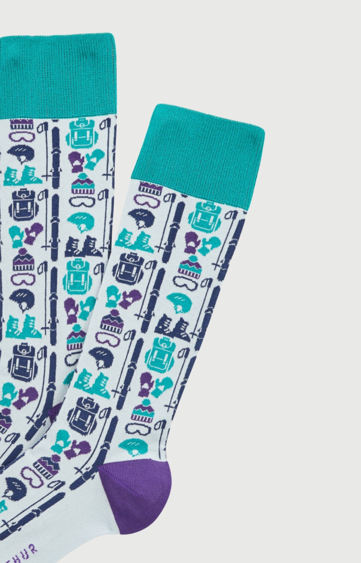 Chaussettes en coton Homme Coup de moufle ice 2