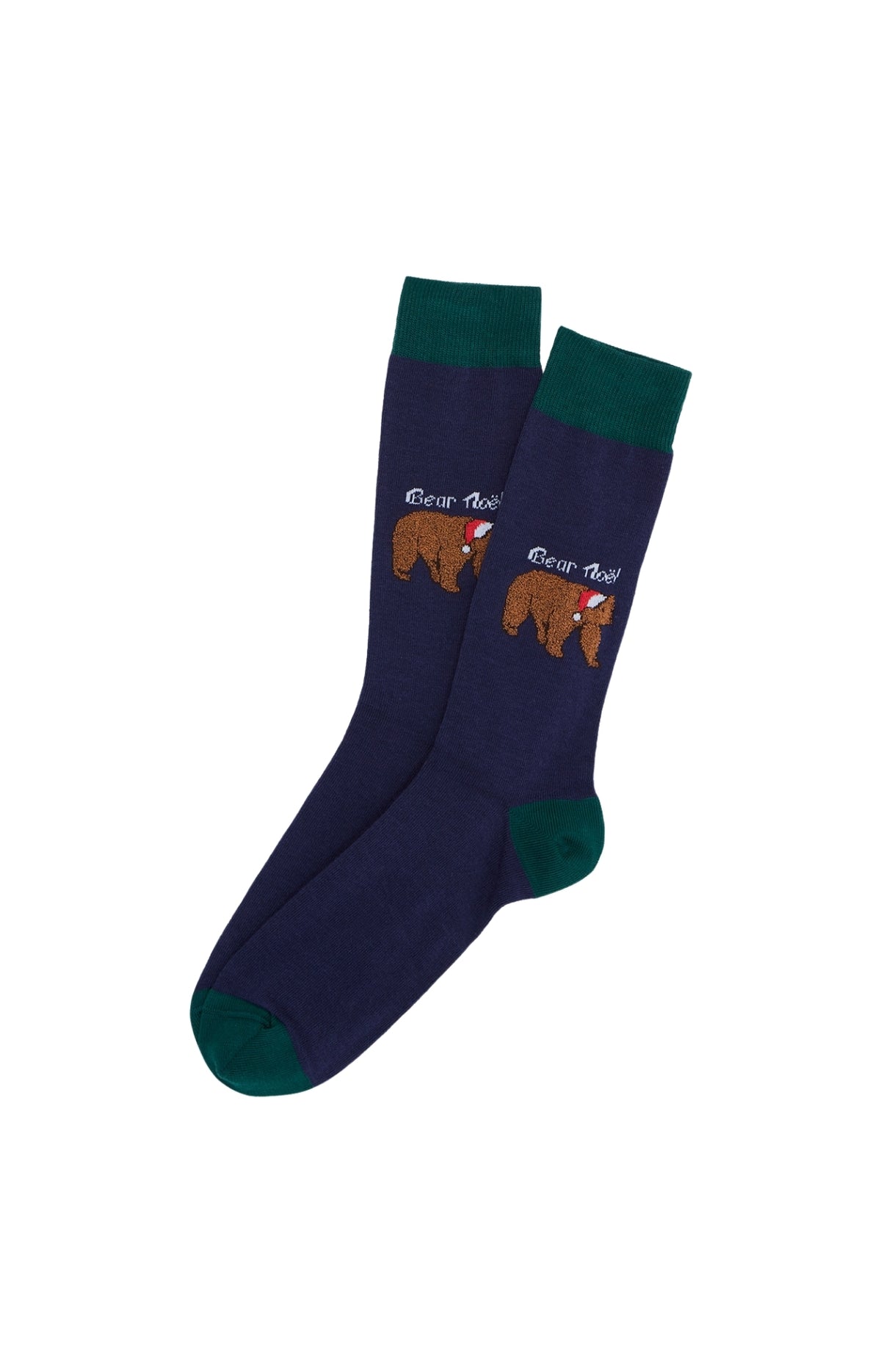 Chaussettes Homme Bear Noël Marine MARINE 1