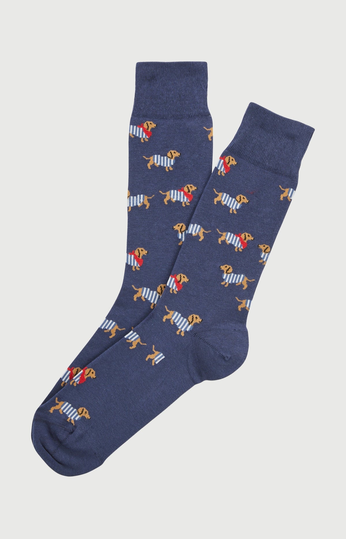 Chaussettes en coton Homme Tobbie marine 1