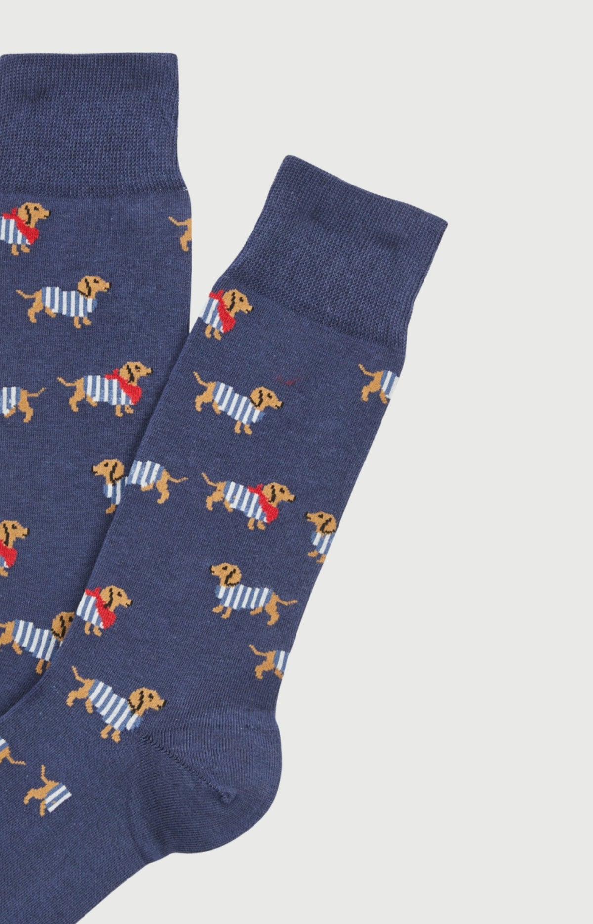 Chaussettes en coton Homme Tobbie marine 2