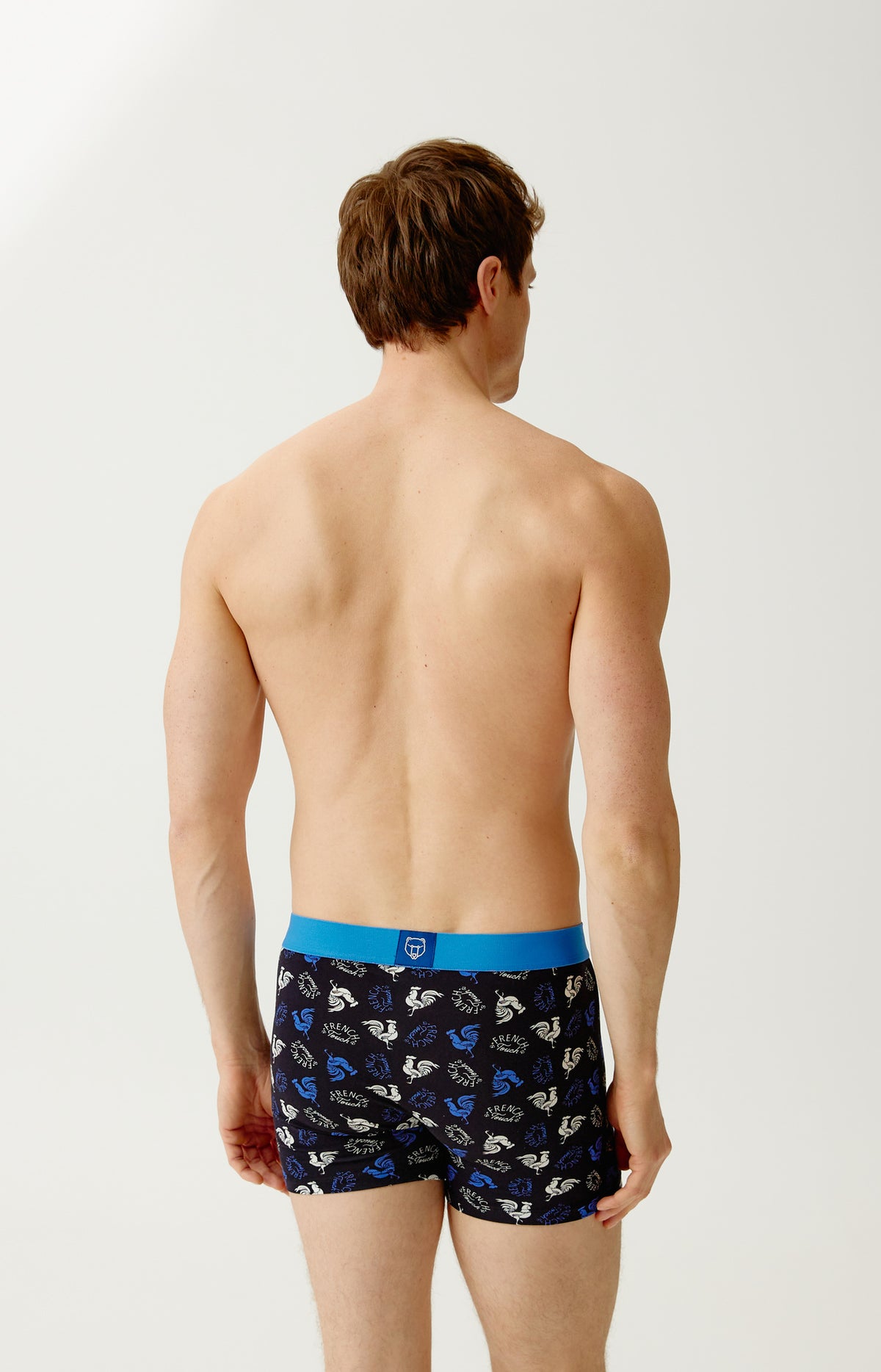 Boxer en jersey de coton Homme Coq noir 5