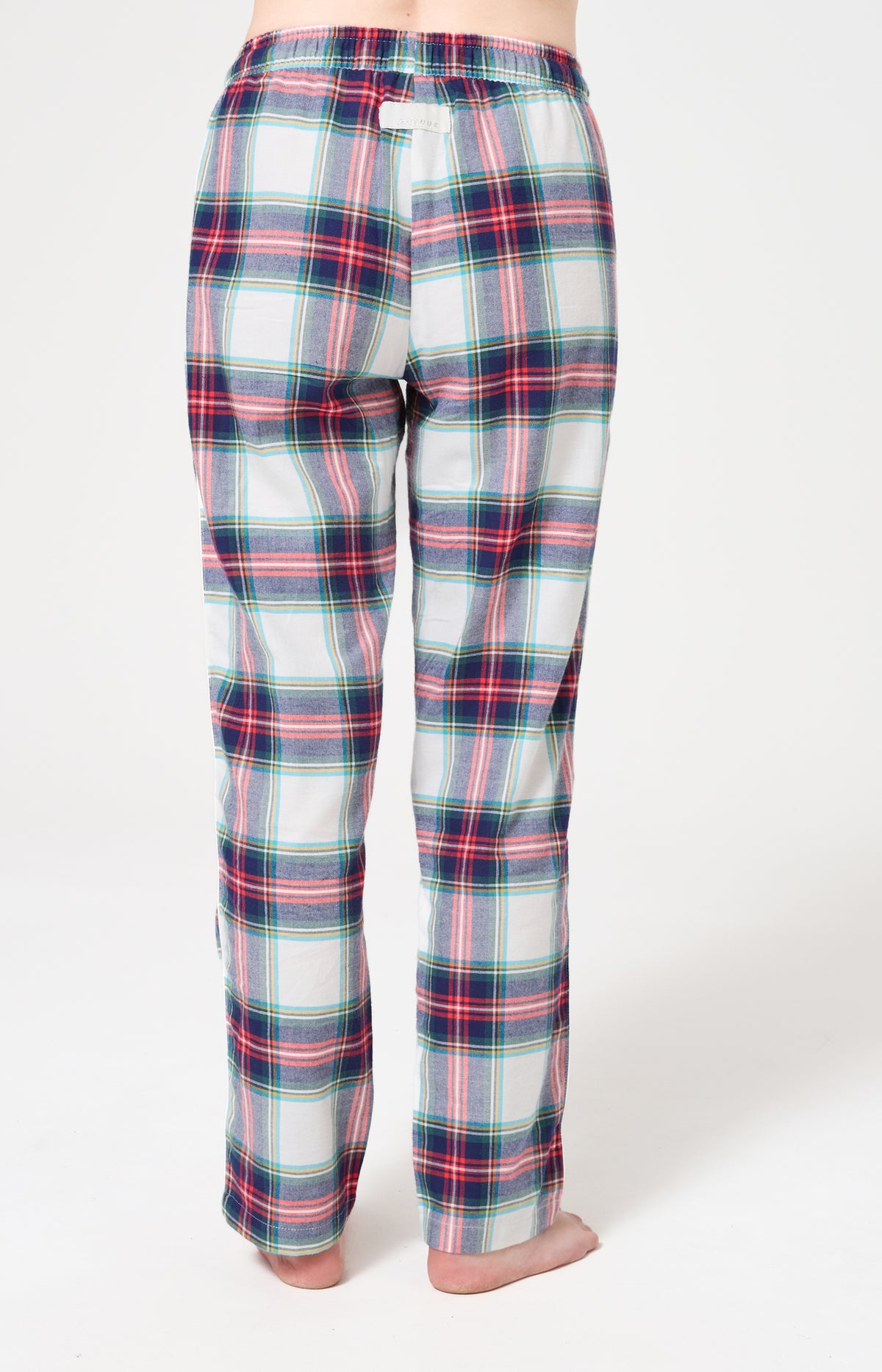 Bas de pyjama pantalon femme tartan chaud 6