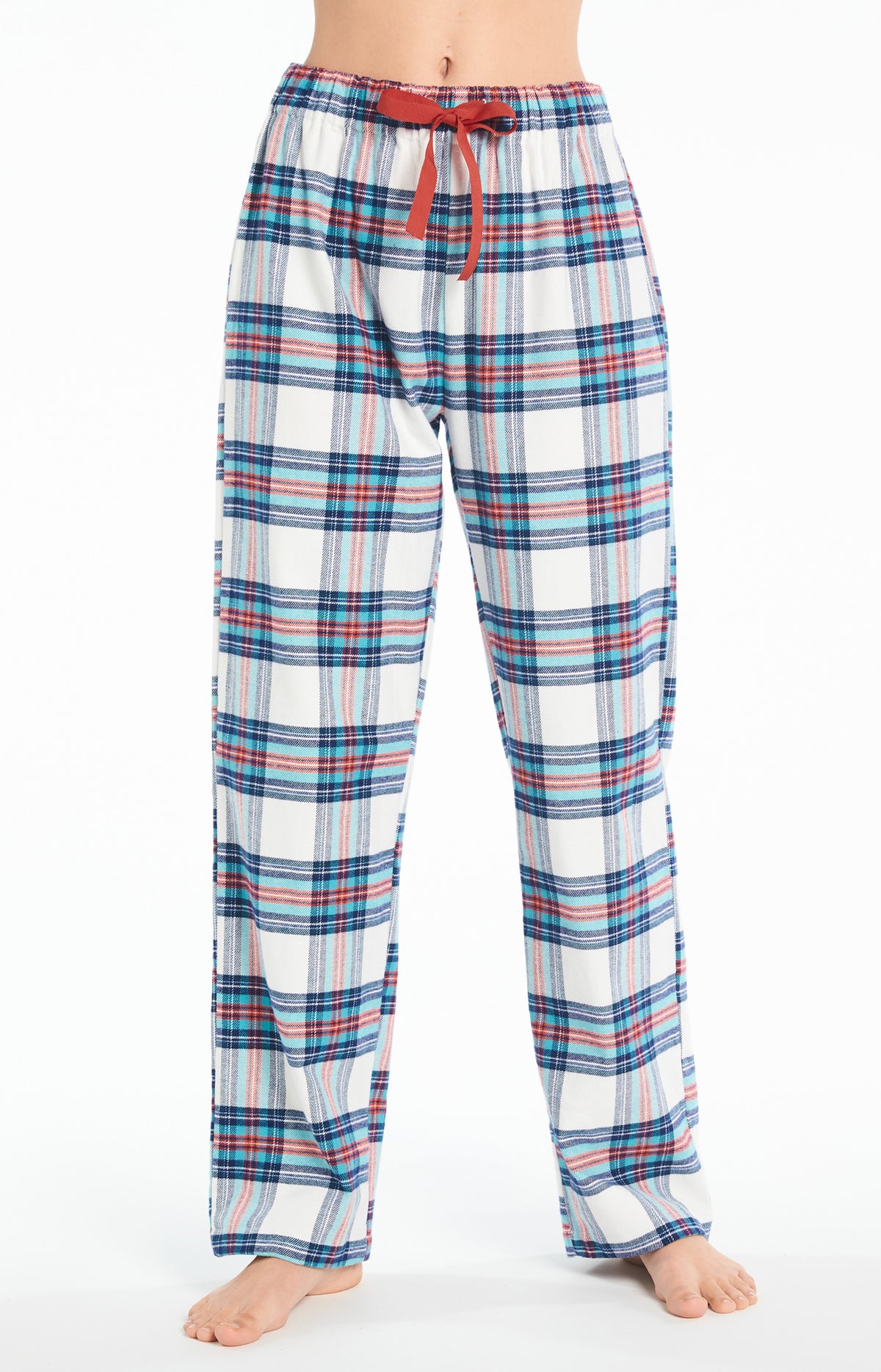 Pyjama long Femme Logan Blanc et Ivoire 5