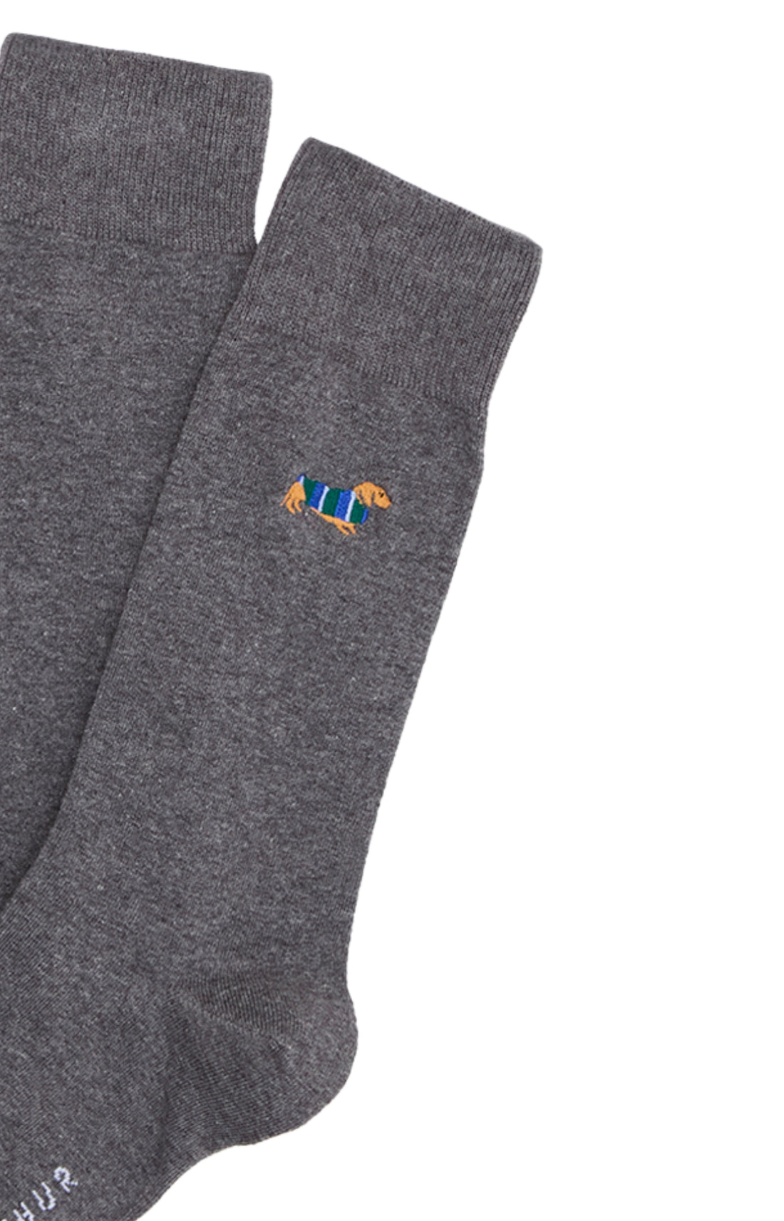Chaussettes Homme Teckel GRIS 2