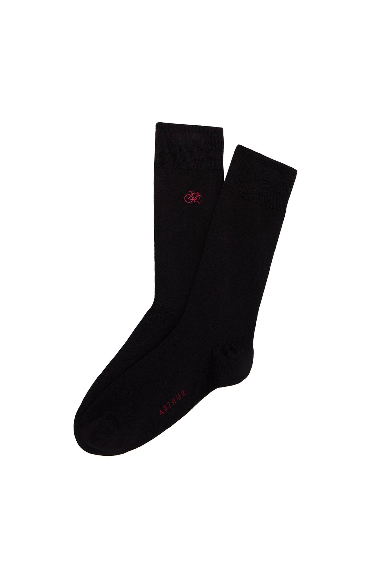Chaussettes Homme Vélo NOIR 1