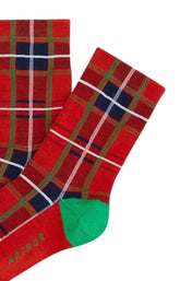 Chaussettes Femme Clan ROUGE 2