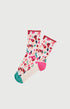 Chaussettes en coton Femme Léopoldine multicolore 1