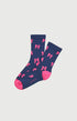 Chaussettes en coton Femme Rosie marine 1