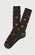 Chaussettes en coton Homme Ecureuil noir 1