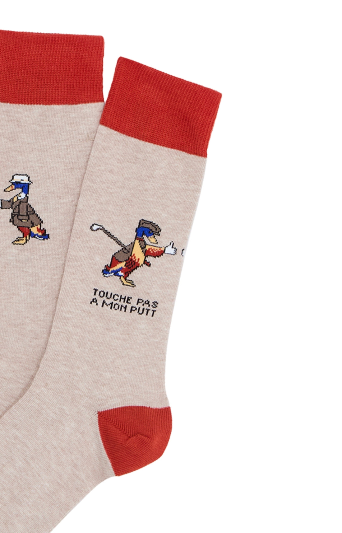 Chaussettes Homme Golf Beige 2