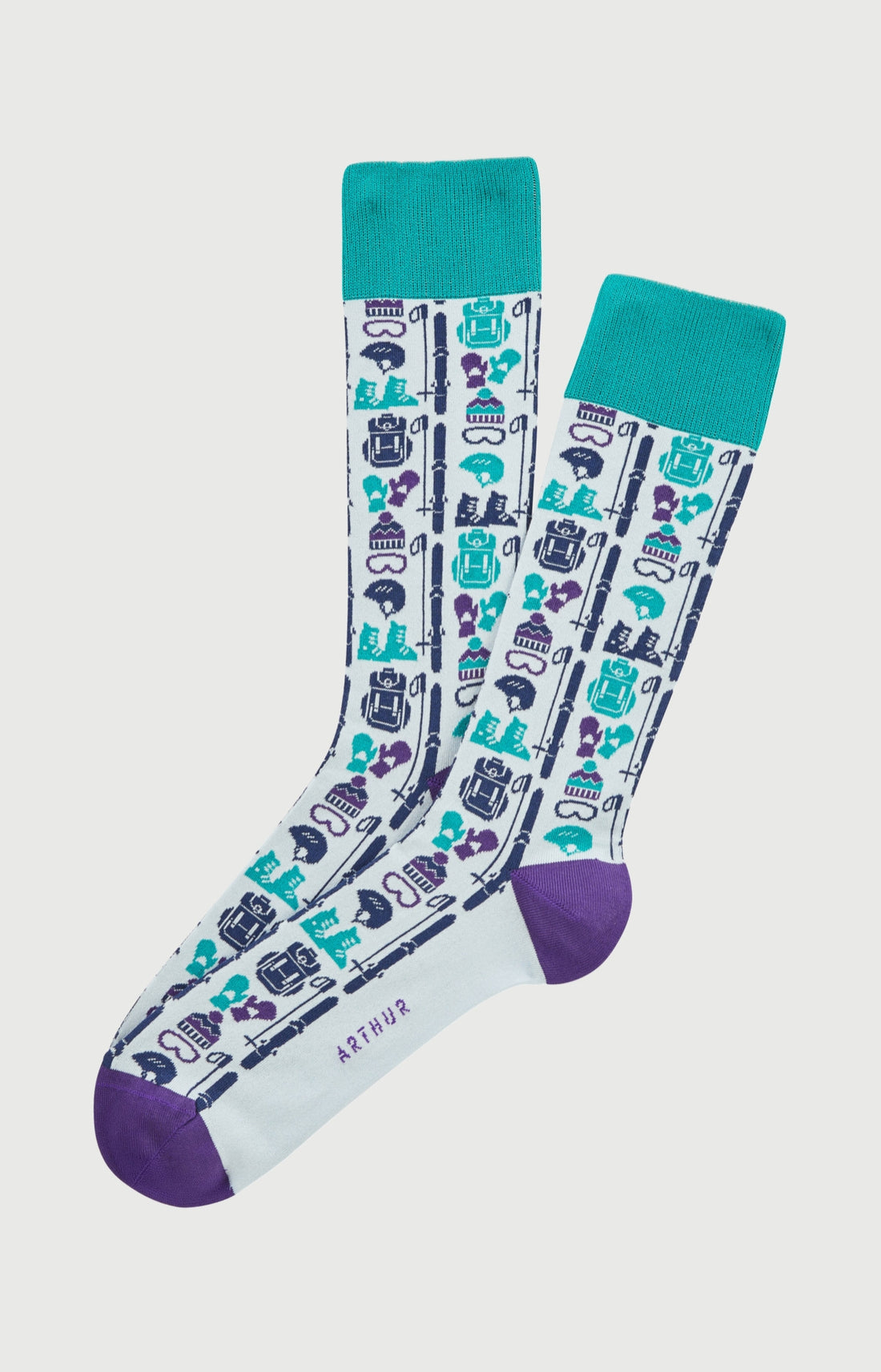Chaussettes en coton Homme Coup de moufle ice 1