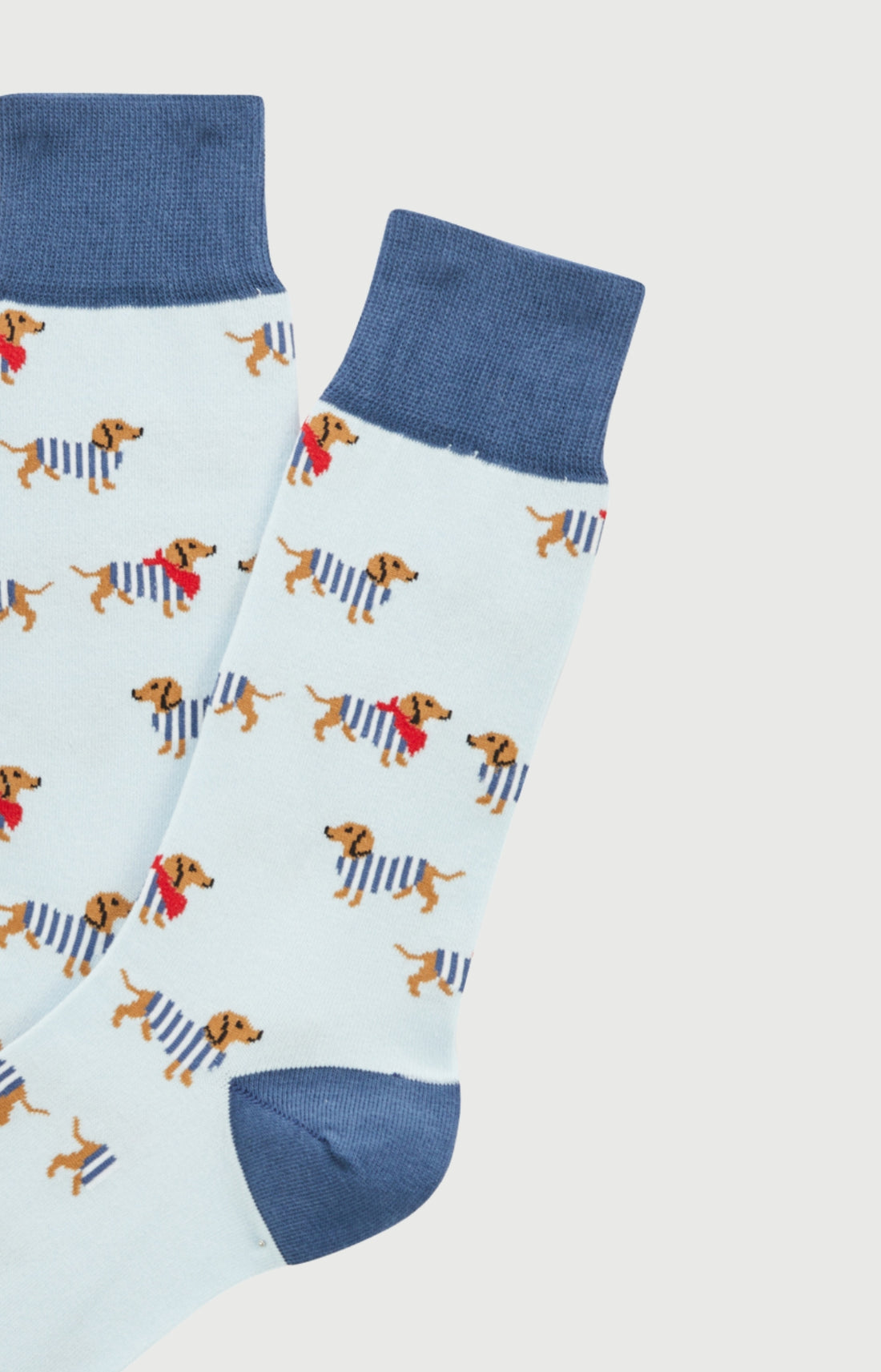 Chaussettes en coton Homme Tobbie Bleu ice 2