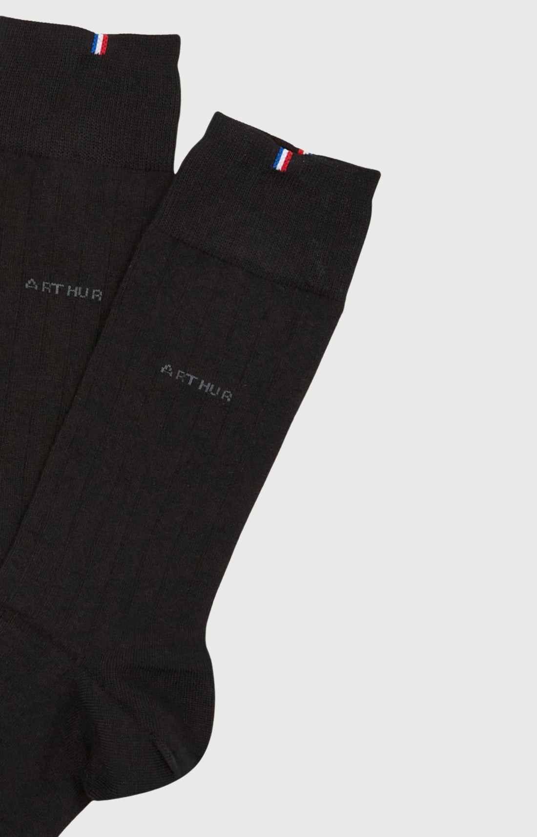 Pack 2 chaussettes en viscose Homme Bambou Noir noir 2