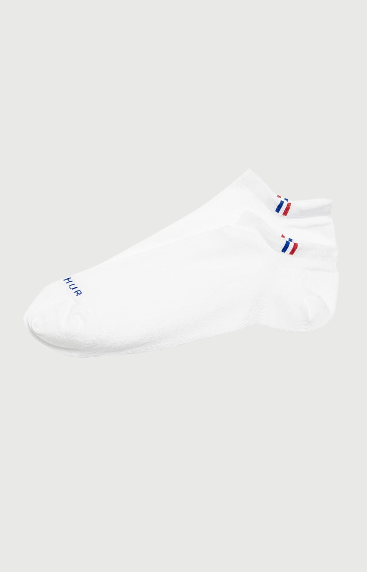 Pack 2 chaussettes en coton Homme Uni blanc 1