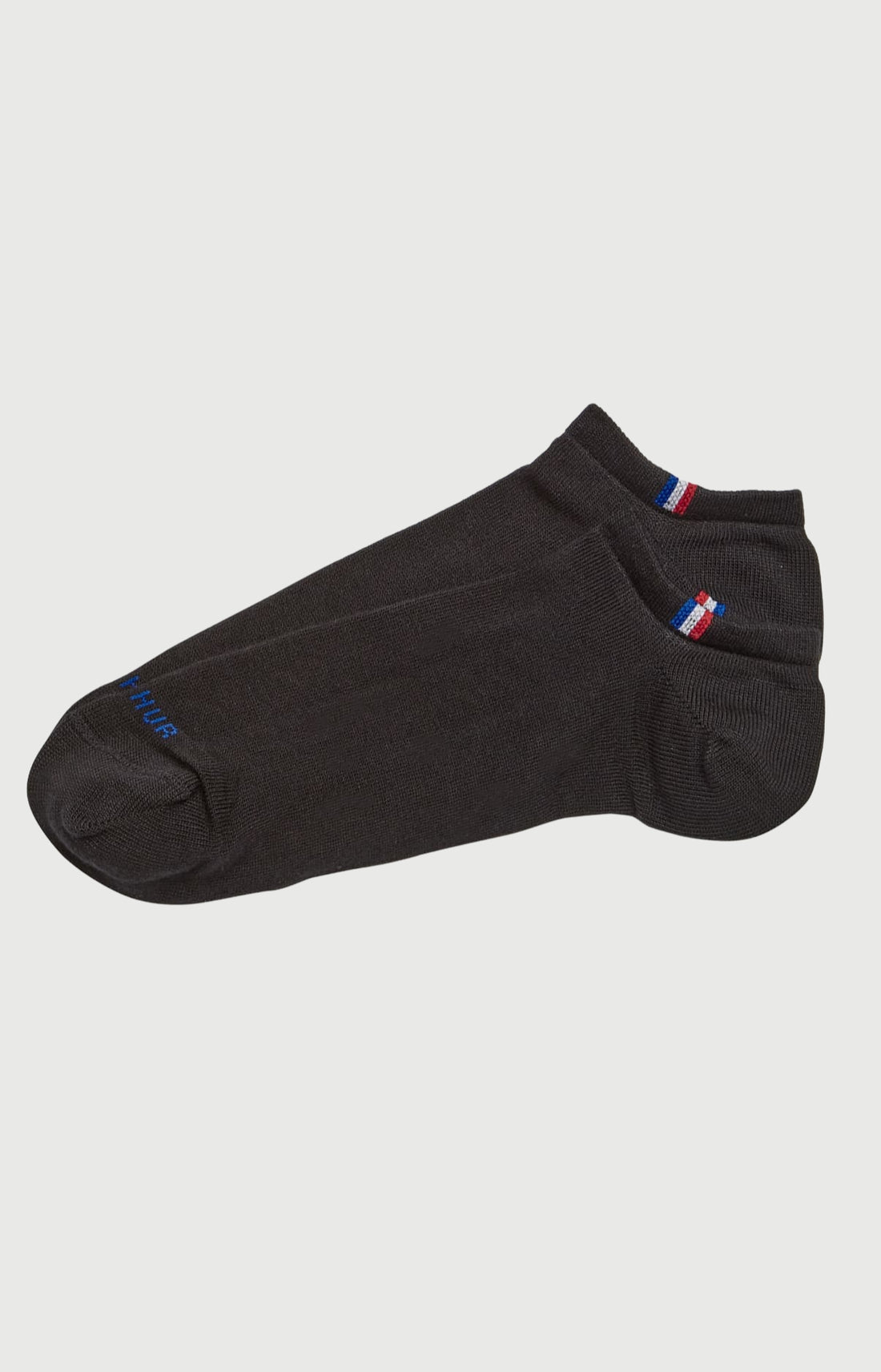 Pack 2 chaussettes en coton Homme Uni noir 1