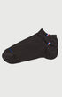 Pack 2 chaussettes en coton Homme Uni noir 1