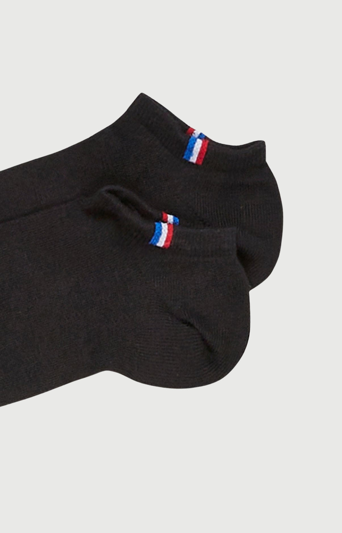 Pack 2 chaussettes en coton Homme Uni noir 2