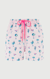 Short de bain homme Perroquet Imprimé perroquets et palmiers 3
