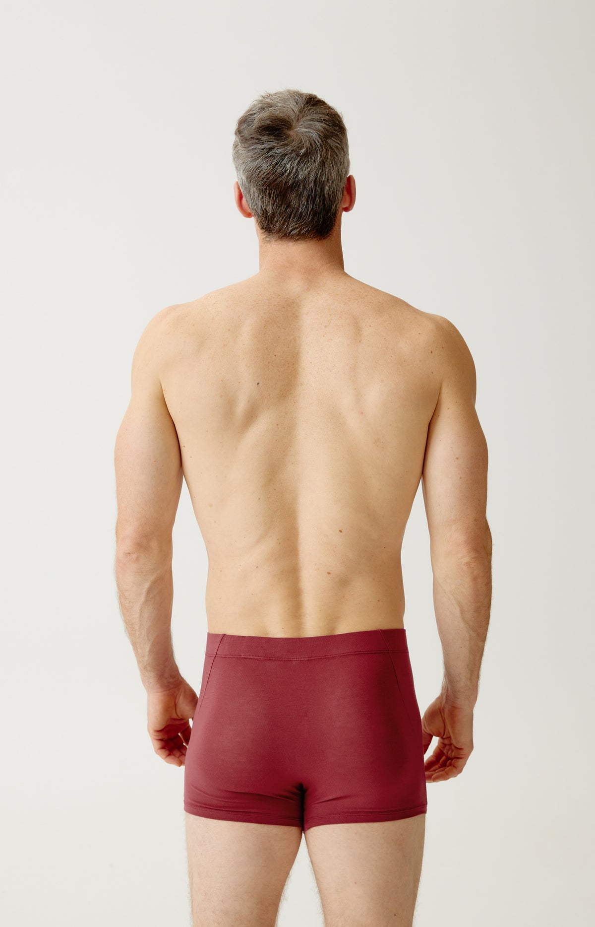 Boxer en modal Homme Bob bordeaux 5