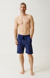 Short en jersey de coton léger Homme Carol marine 1