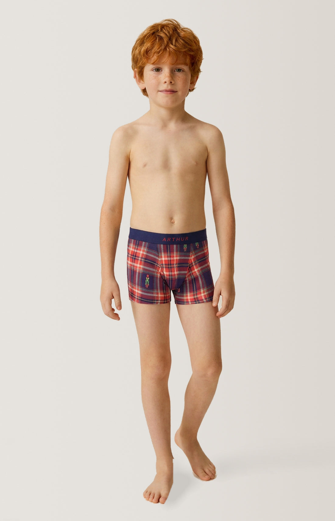 Boxer enfant en jersey de coton - Léon