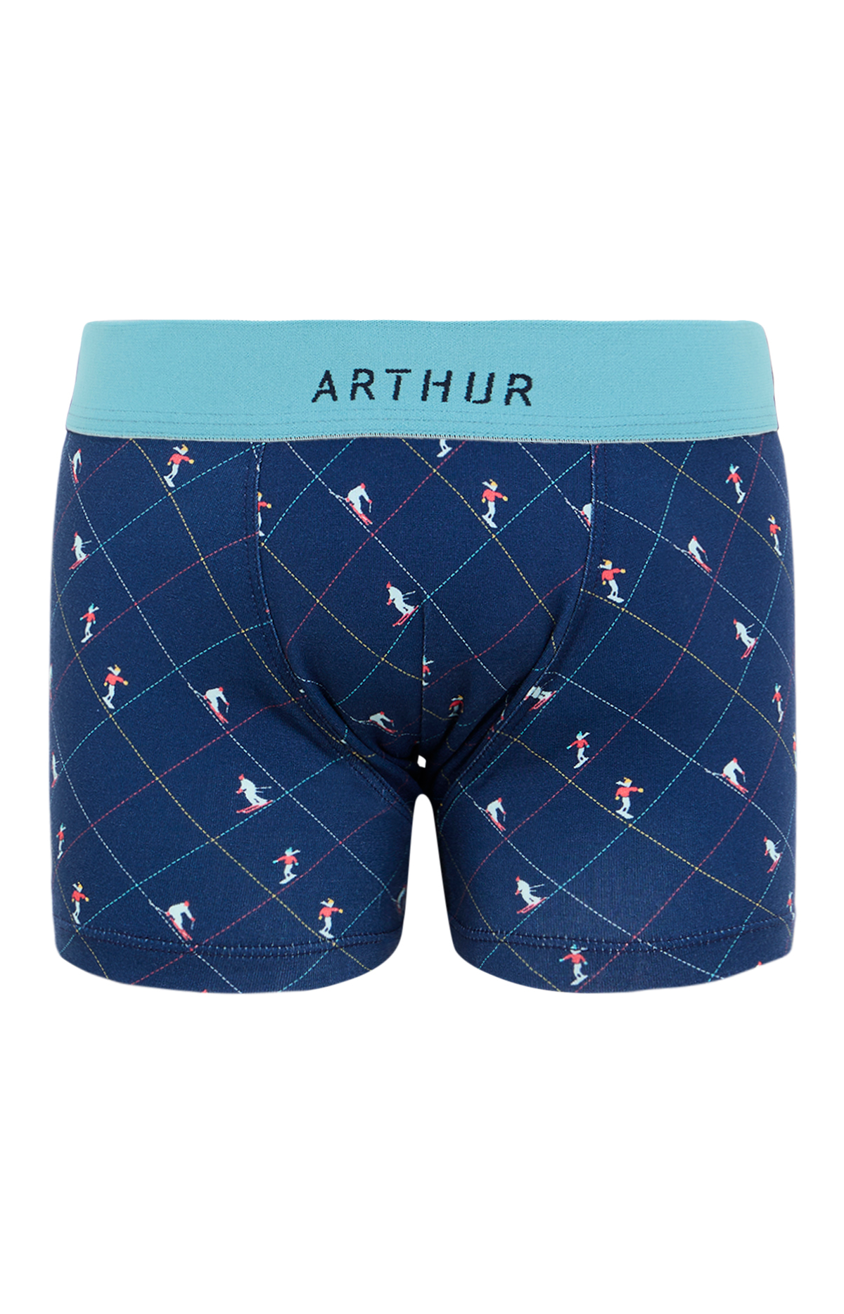 Boxers enfant Ski MARINE 3