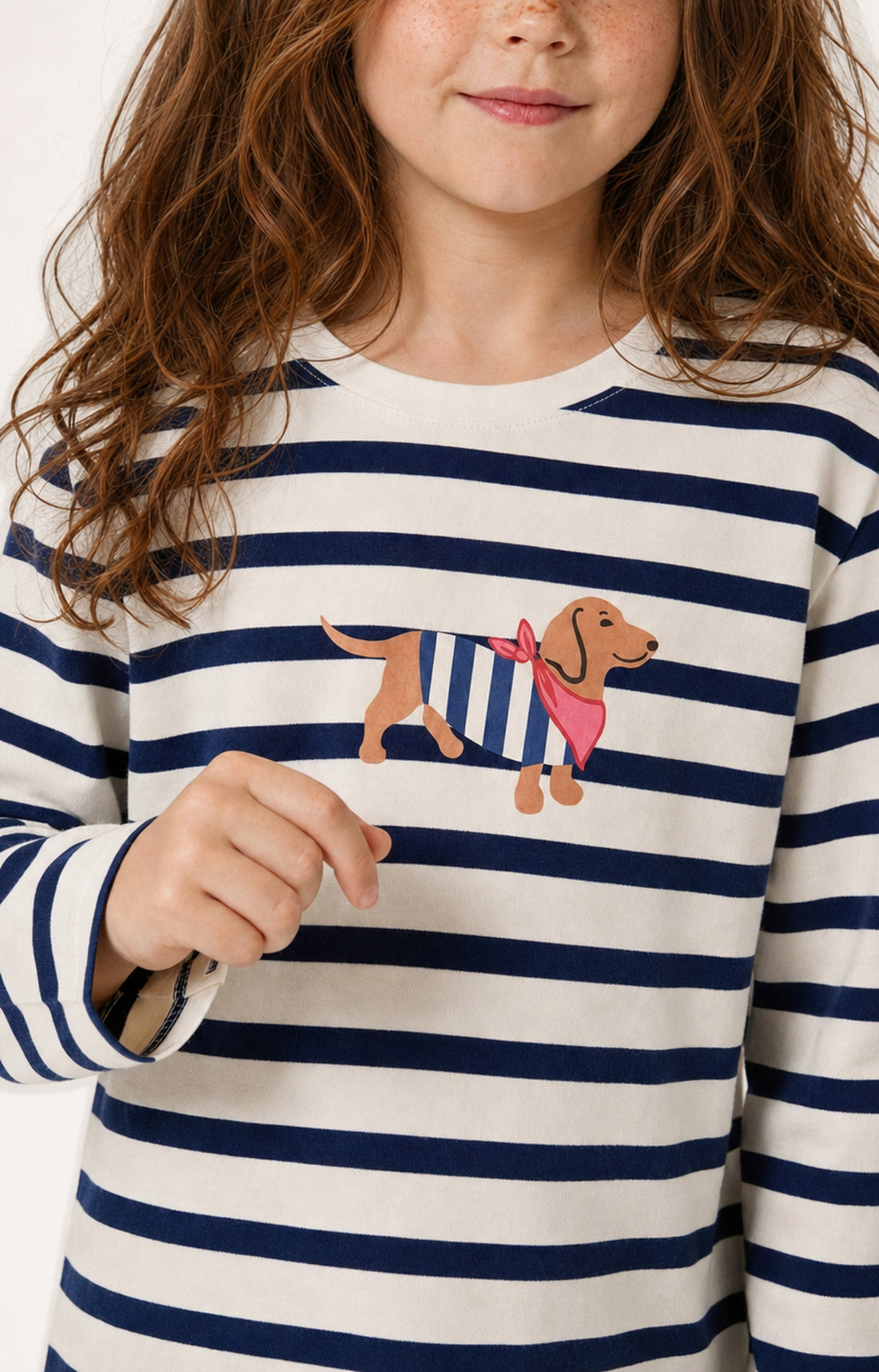 Pyjama enfant en jersey de coton Tobbie ciel 2