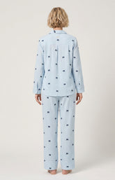 Pyjama boutonné en gaze de coton Femme Rosie ice 6