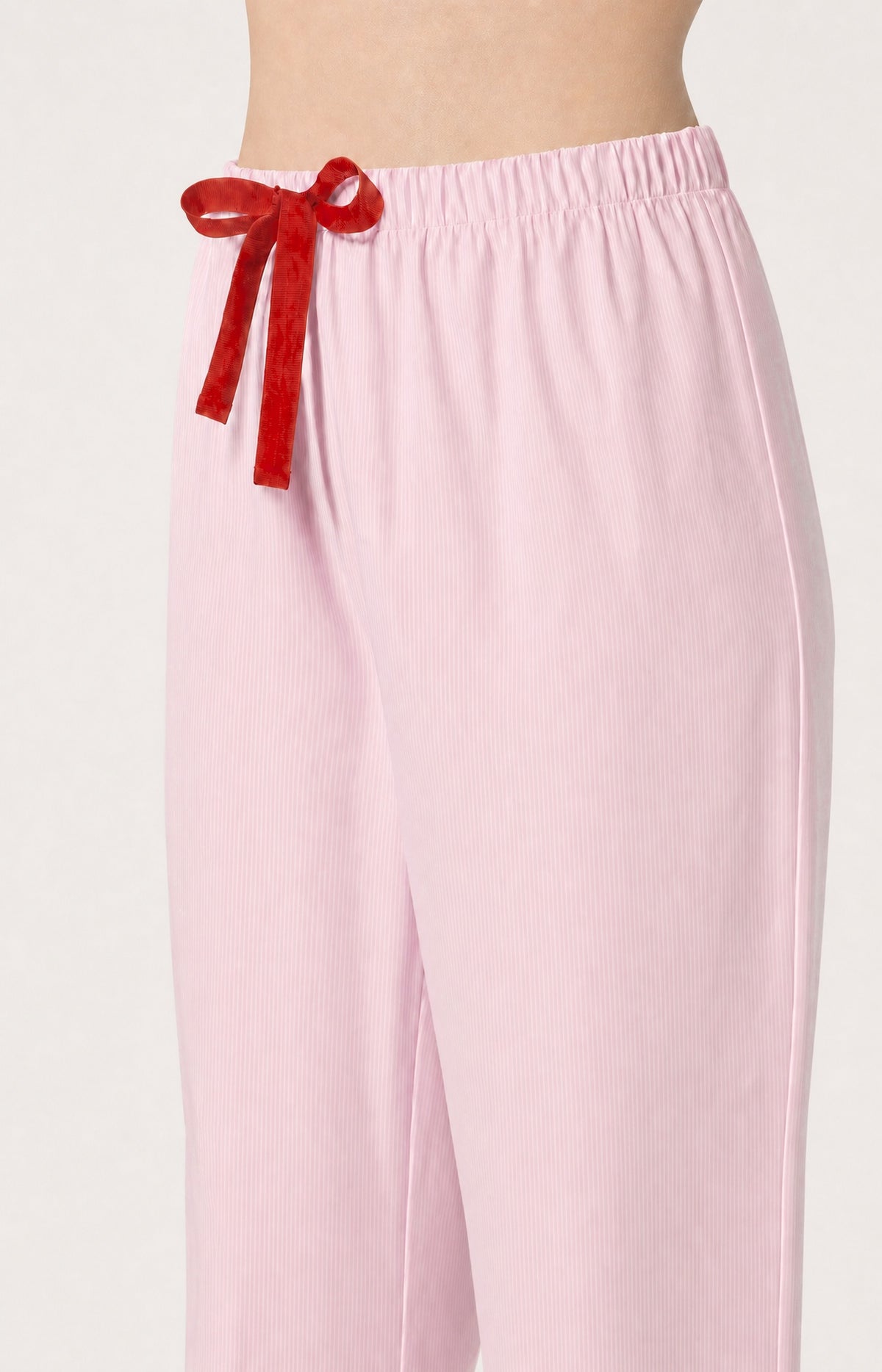 Pyjama boutonné en popeline de coton Femme Constance rose 6