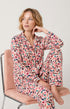 Pyjama boutonné en modal Femme Léopoldine multicolore 1