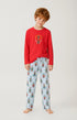 Pyjama enfant en jersey de coton épais Casse-noisette glace 1
