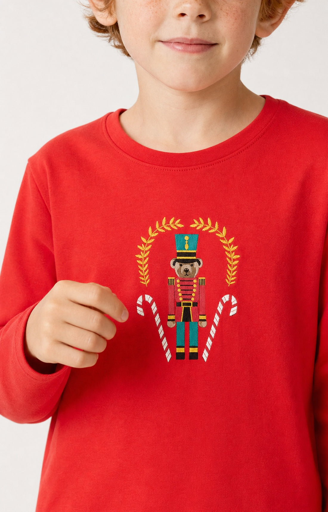 Pyjama enfant en jersey de coton épais Casse-noisette glace 2