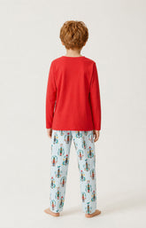 Pyjama enfant en jersey de coton épais Casse-noisette glace 5