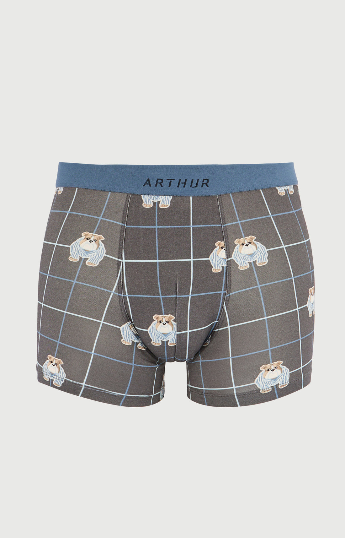 Boxer en jersey de coton Homme Ma meilleure vie ebony 3