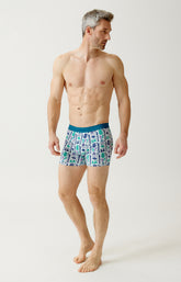 Boxer en jersey de coton Homme Coup de moufle ciel 4