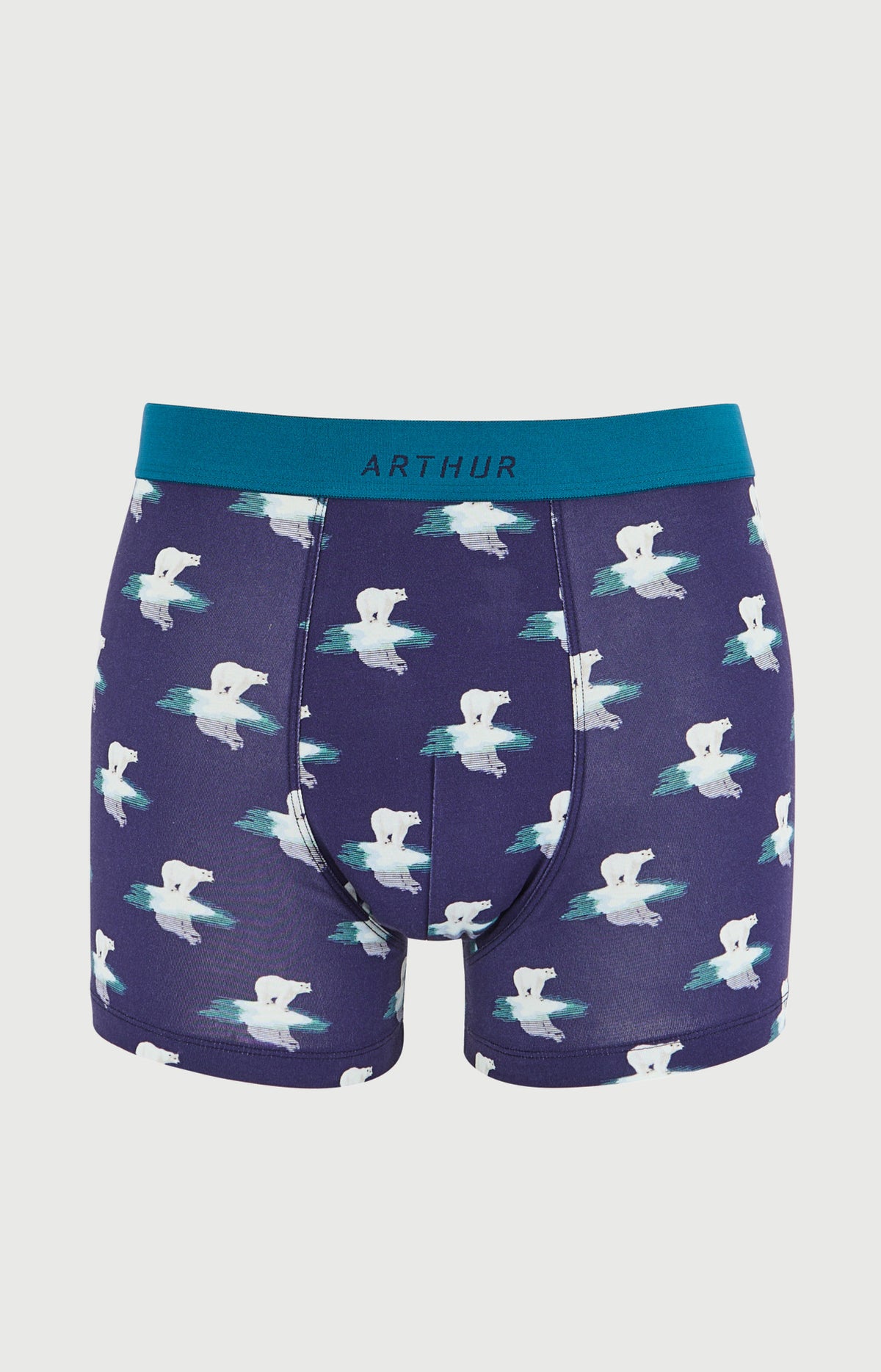 Boxer en jersey de coton Homme Pôle position marine 3
