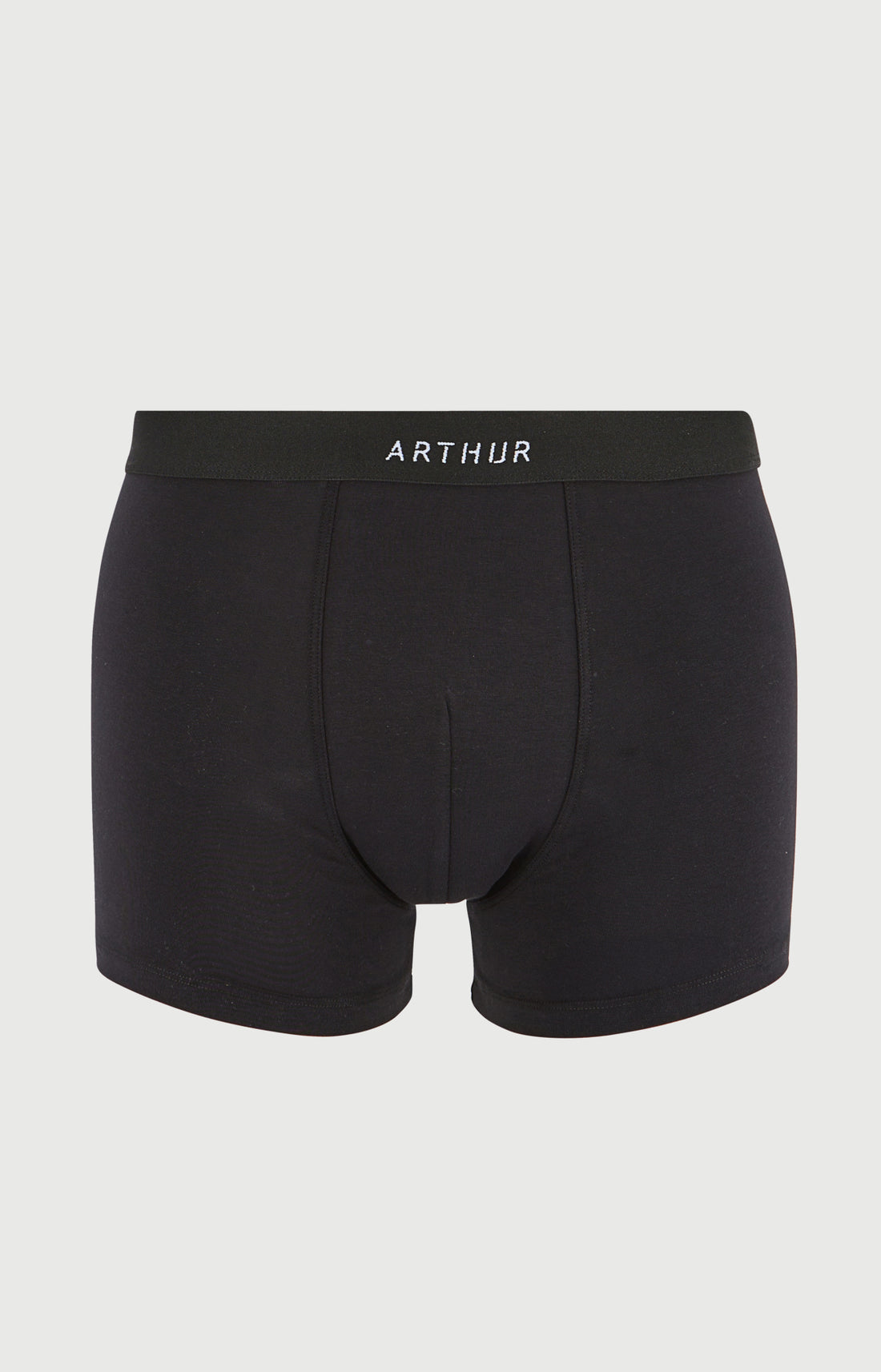 Boxer en jersey de coton Homme Uni noir 3