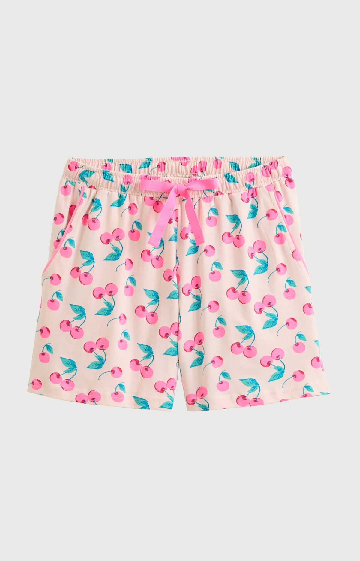 Bas Femme Amarena Imprimé cerise rose et verte 3