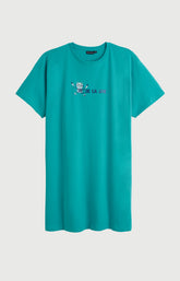 Chemise de nuit Homme IA de la joie Manches courtes Imprimé robots 3