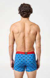 Lot de boxers unis noir et bleu Paris homme 6