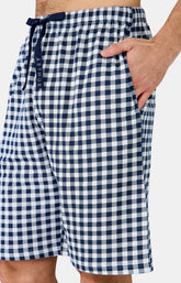 Pyjashort en jersey de coton léger Homme Star marine 6
