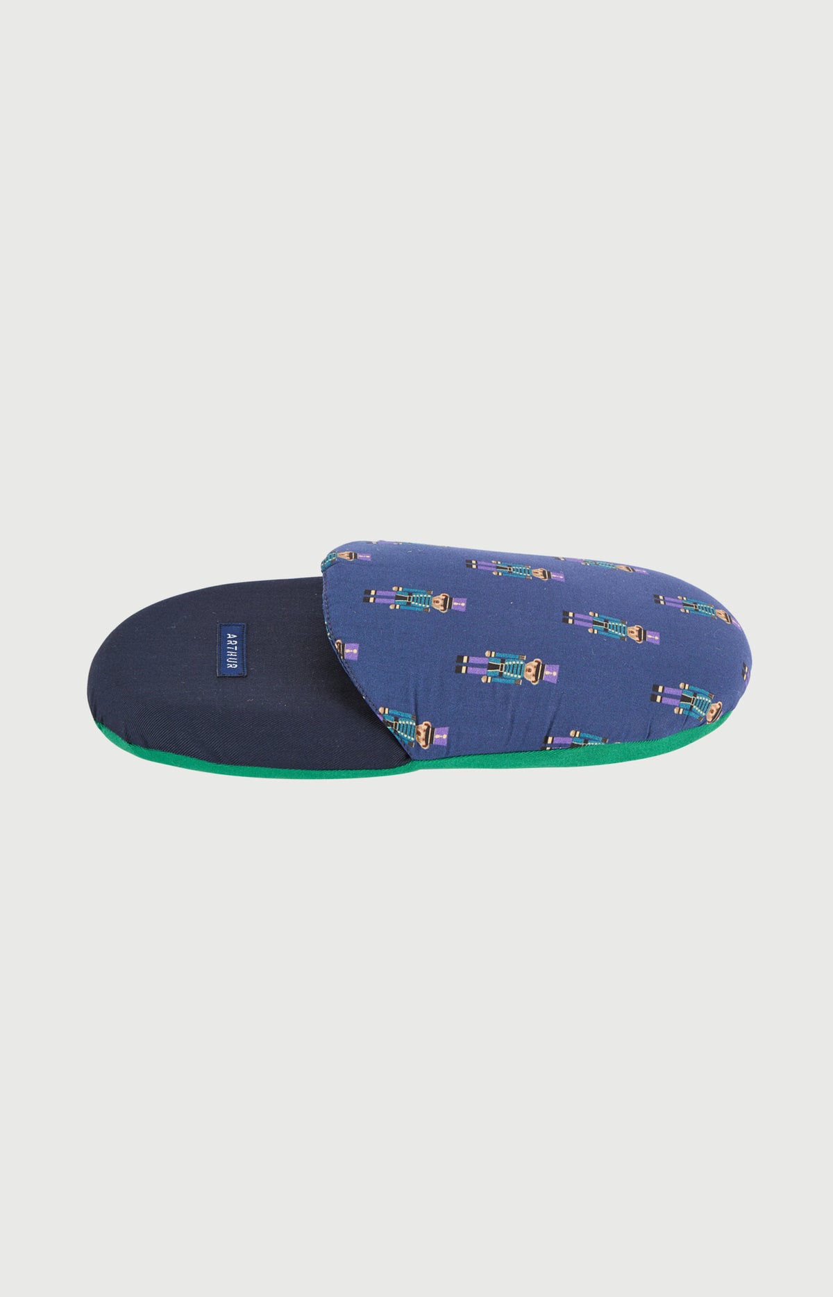 Pantoufles Homme Casse-noisette marine 1