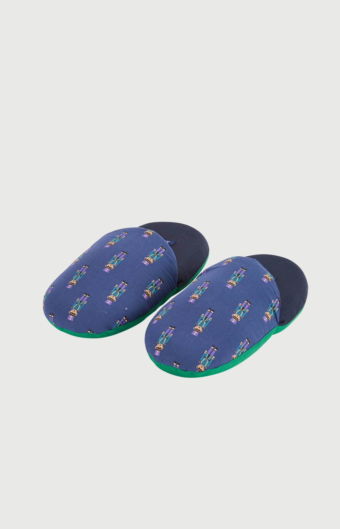 Pantoufles Homme Casse-noisette marine 2