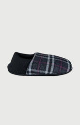 Chaussons en cuir et laine Homme Minuit marine 1