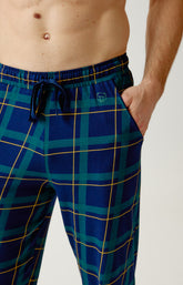 Pyjama en jersey de coton léger Homme Noah Uni kaki 6