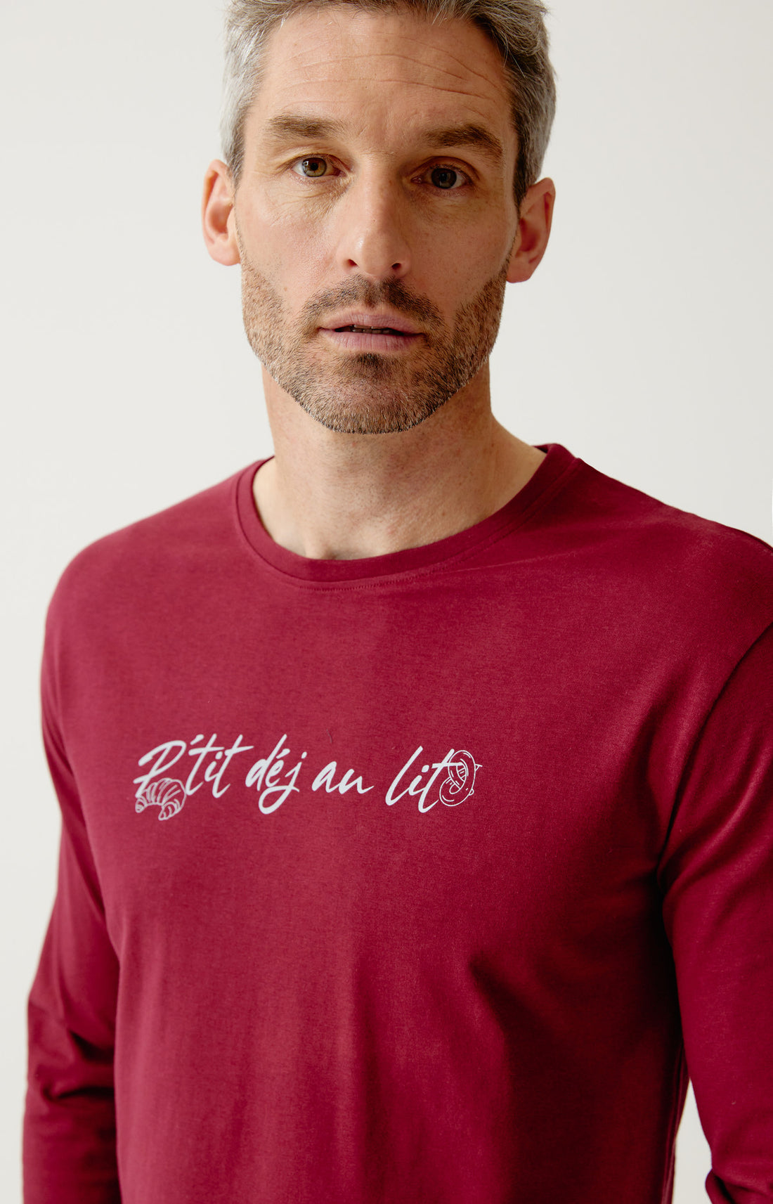 Pyjama en jersey de coton léger Homme P&