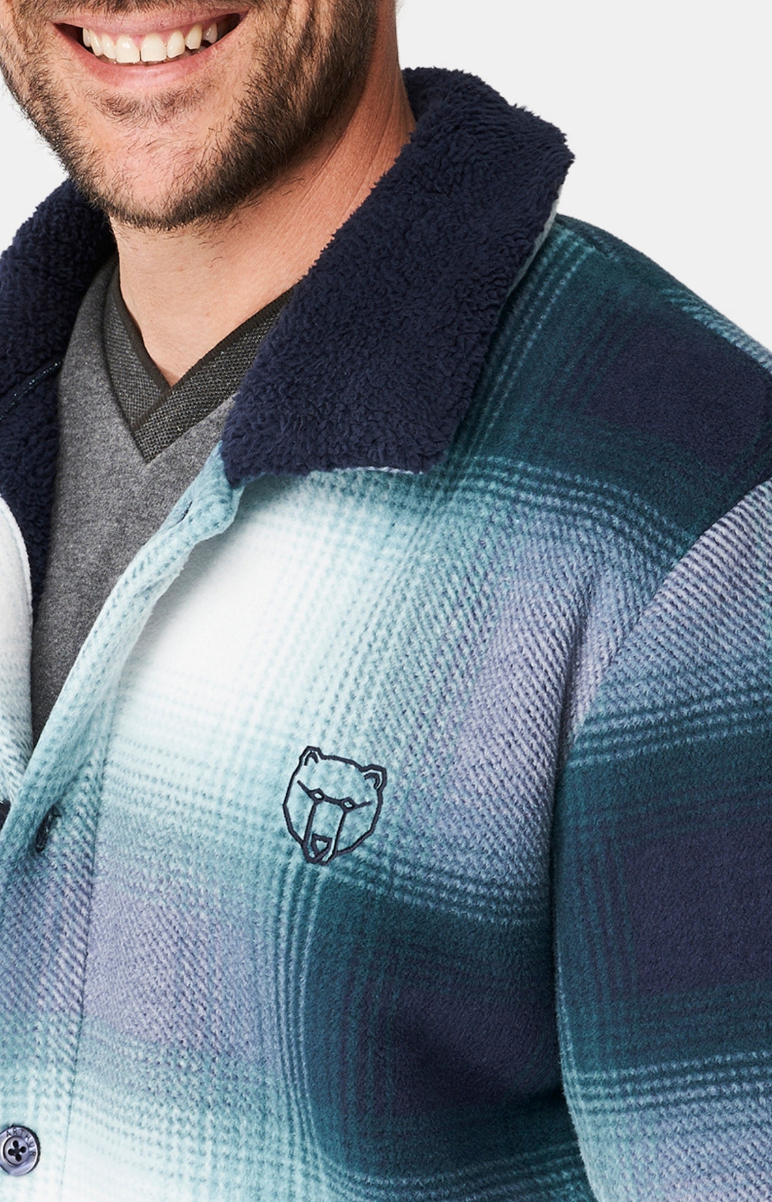 Veste Homme polaire Liam Marine 2