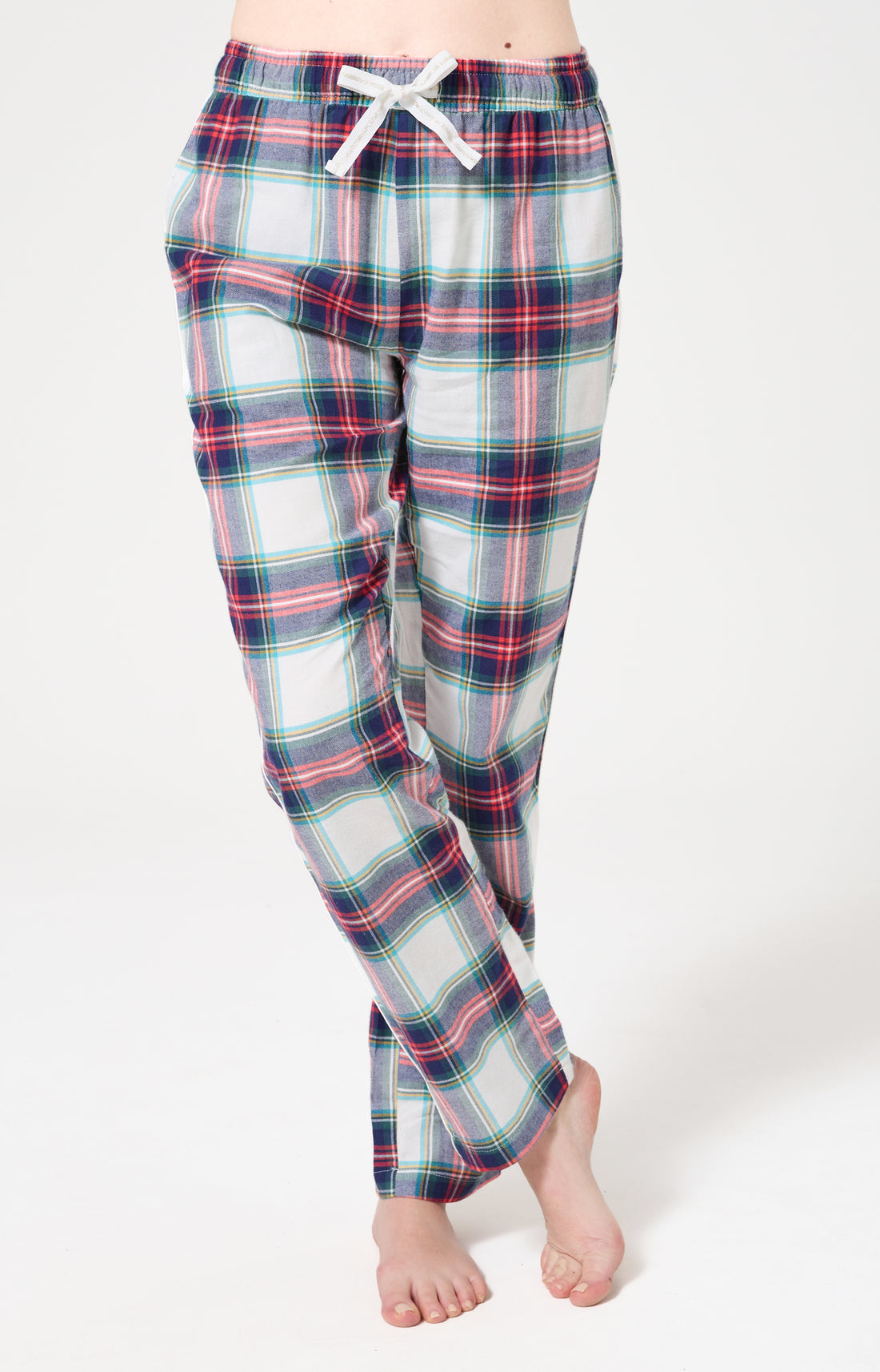 Bas de pyjama pantalon femme tartan chaud 2