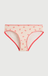 Culotte Femme Kiss Imprimé bisous rouge à lèvre 3